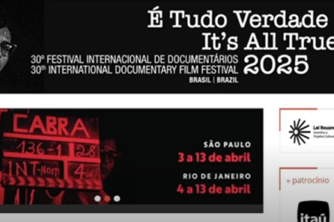 O IMS RECEBEU O FESTIVAL “É TUDO VERDADE: 30o FESTIVAL INTERNACIONAL DE DOCUMENTÁRIOS”
